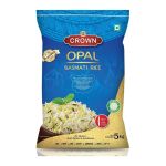 Opal Premium Basmati Rice Value Pack Long Grain 5KG - Fluffy Non-sticky Selected White Grain For Family Dinners Hearty Pot Curri