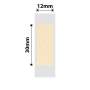 NB760 - NIIMBOT - D11 / D101 / D110 / H1S - 12X30MM - 195 KRAFT LABELS