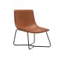 - Armriti Leather Chair - Brown