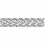Printed Runner French Toile Flowers 3