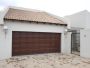 Garage Door Chromadeck Steel Double Brown Block W4880MM X H2135MM