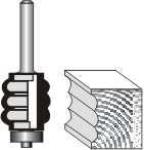 PRO-TECH Triple Flute Bit 7 8' X 1' Two Flutes 1 4' Shank