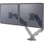 Fellowes Eppa Dual Monitor Arm Silver