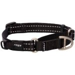 Rogz Utility Control Web XL Dog Collar - Black Reflective Waggs Online Pet Shop