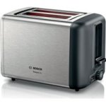 Bosch Designline Compact 2 Slice Toaster Stainless Steel 970W