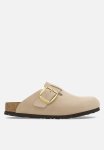 Birkenstock Boston Suede Narrow - Sandcastle