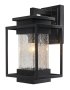 Radiant Outdoor Wall Light E27 Sand Black