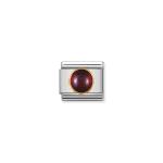Composable Classic Link January Round Birthstone