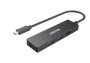 UNITEK Uhub Q4+ H1108B 5-IN-1 USB3.1 Type-c 3-PORT USB Hub With Card Reader