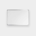 Large Wall-mount Whiteboard 50 70CM Single-sided Writing Surface
