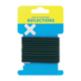 Green Elastic Hair Bands 12-PACK