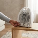 2000W Max Fan Heater With Thermostat