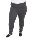 Ladies Ponti Leggings - 60 Chcoal