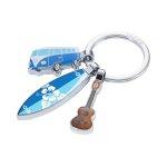 Keyring With 3 Charms Vw Surfmate T1 Combi