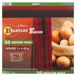Bartlet Medium Eggs 30 Pack