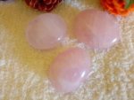 Palm Rose Quartz Medium Stone