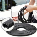 1ROLL 5.0METER Car Door Edge Guards Rubber Edge Trim Car Door Protector Automotive Door Entry Guard Automotive Trim Car Door Edg