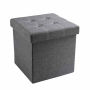 38CM Storage Ottoman Cube Foldable Box