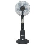 Alva 40CM Pedestal Mist Fan - Black - With Remote