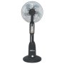Alva 40CM Pedestal Mist Fan - Black - With Remote