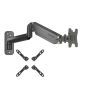Monitor Screen Wall Mounted Bracket 42 Gas Spring 8KG Tilt Swivel
