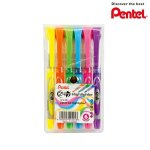 Super Highlighters SL12 24 7 Highlighter 24 7 Wallet Of 6 Assorted – SL12-6W