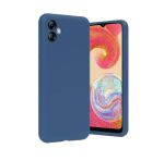 Liquid Silicone Back Case Compatible With Samsung Galaxy A06 - Blue