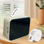 P15 Label Making Machine Thermal Label Printer With Adhesive Tape MINI Label Machine Small Handheld Sticker Making Machine With
