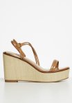 Eldin Wedge Heel - Dark Beige