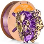 Eryone Hyper Speed Dual Color Gold & Purple Silk Pla Filament For 3D Printers 1KG Spool 1.75MM Diameter