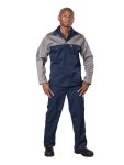 65 35 Two Tone Premium Jackets - Navy grey 56