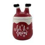 Storage Jar - Let It Snow