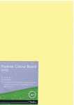 - A4 Pastel 160GSM Project Board - 100 Sheets Yellow Pack Of 10