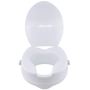 Toilet Seat Raiser With Lid White