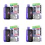CT3 45000 Puffs Disposable Vape - Blackberry Blueberry Pack Of 4
