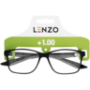 +1.0 Bold Frame Reading Glasses Colour May Vary
