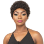 Ready To Wear Brazilian Hair Afro Kinky Curly Glueless Short Bob Wig