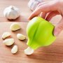 Silicone Garlic Peeler Tube Roll - 1pc Easy Quick Peel Garlic Remover Odorless Innovative Design Kitchen Tool Essential For Dorm Cooking