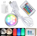 Remote Control Rgb LED Lamp Kit 001 With Power Outage Color Storage For Bambu Lab H2D X1 P1P A1 Multicolor Button Battery Makerw