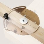 Mortise Centering Router Base With Transparent Plate 068MCA1