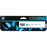 Genuine Hp 980 Cyan Ink Cartridge D8J07A