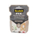 D sided Tape 19 X 1.5M Indoor 3M