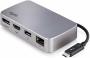 Elgato Thunderbolt 3 MINI Dock - With Built-in Thunderbolt Cable 40 Gb/s Dual 4K Support USB 3.1 Gen 1 Gigabit Ethernet