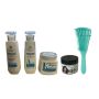 Keratin Hair Shampoo Conditioner Mask & Biotin Oil