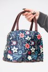 Printed Lunch Cosmetic Travel Bags Tote Bag With Pocket