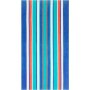 Clicks Beach Towel Striped Blue & Red 80X150CM