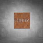 Lobby Sign - Rust - Powder Coated Aluminum
