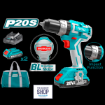 Impact Drill Brushless Lithium-ion Torque Settings: 23+1+1 Cordless Total Tools
