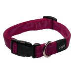 Rogz Pet Products Rogz Alpinist Medium 16MM Matterhorn Dog Collar - Pink Rogz