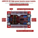 400W 15A Dc-dc Step-up Boost Converter Module Non-isolated High-power Voltage Regulator For LED Driver - Constant Voltage & Curr
